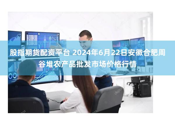 股指期货配资平台 2024年6月22日安徽合肥周谷堆农产品批发市场价格行情