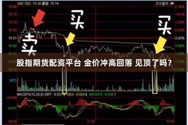 股指期货配资平台 金价冲高回落 见顶了吗？